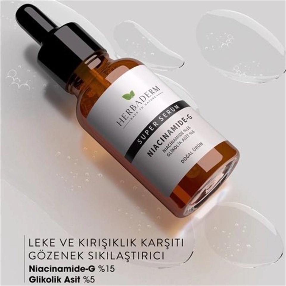 HERBADERM  SUPERSERUM LEKE VE KIRIŞIK KARŞITI YÜZ  SERUM 30ML
