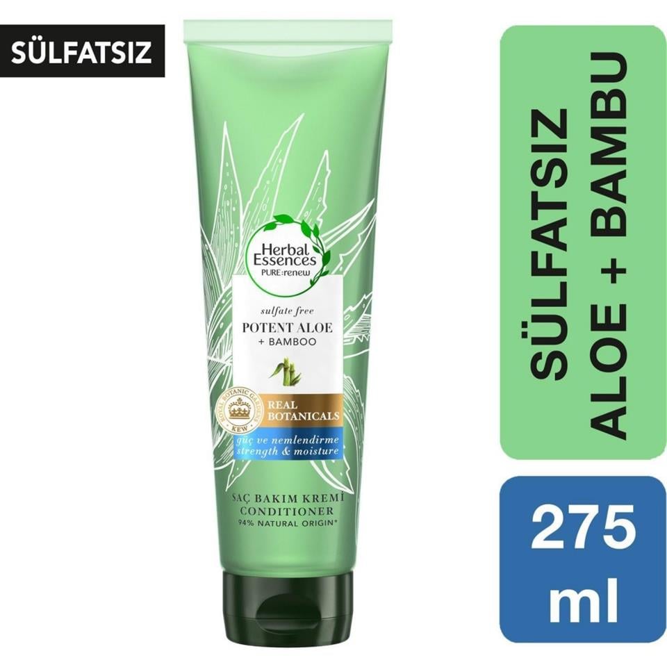 HERBAL ESSENCES PURE:RENEW BAMBU SAÇ BAKIM KREMİ 275 ML