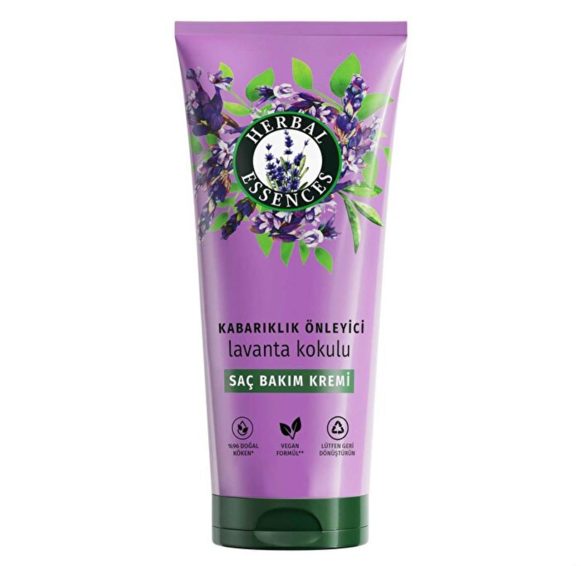 HERBAL ESSENCESHERBAL ESSENCES KABARIKLIK ÖNLEYİCİ LAVANTA KOKULU SAÇ BAKIM KREMİ 250 ML İLK YORUMU SEN YAP!