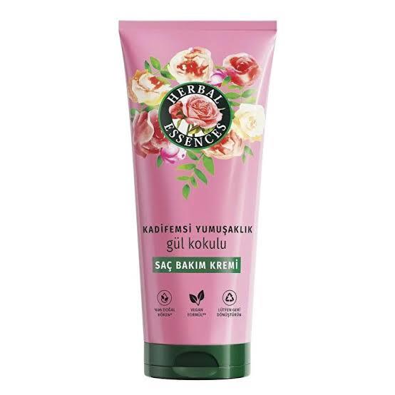 HERBAL ESSENCESHERBAL ESSENCES KADİFEMSİ YUMUŞAKLIK GÜL KOKULU SAÇ BAKIM KREMİ 250 ML