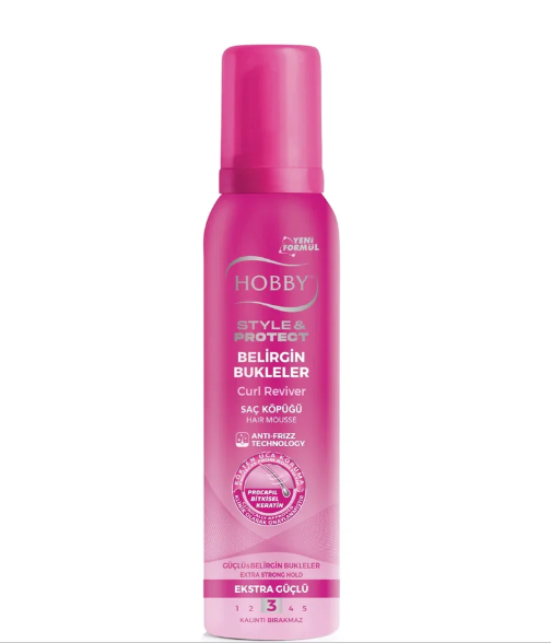 HOBBYHOBBY   CANLI BUKLELER SAÇ KÖPÜĞÜ 150 ML