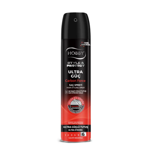 HOBBYHOBBY S&P SAÇ SPREYİ CARBON 250 ML