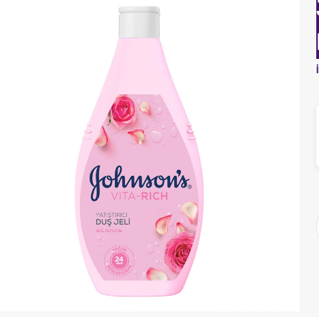 JOHNSONJOHNSON'S VİTA-RİCH GÜL SUYU YATIŞTIRICI DUŞ JELİ 400 ML