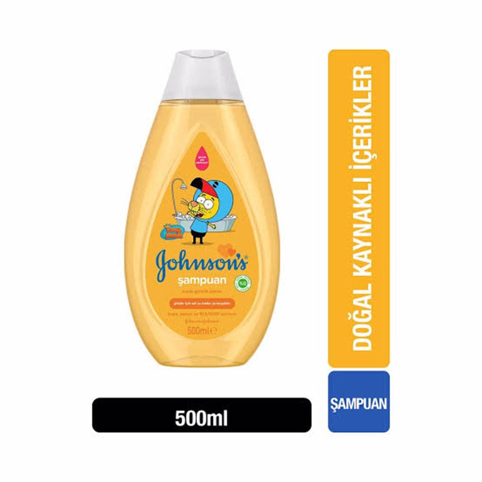 JOHNSON'S BEBEK ŞAMPUANI 500 ML