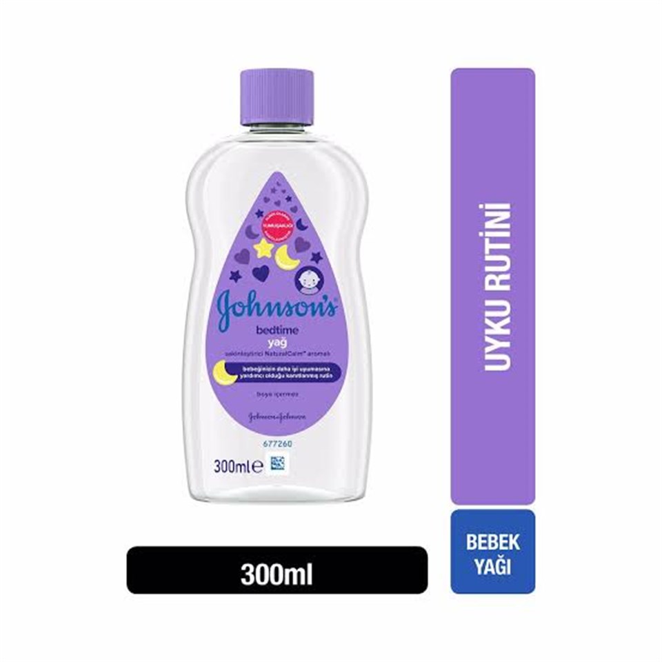 JOHNSON'S BEDTİME BEBEK YAĞI 300 ML