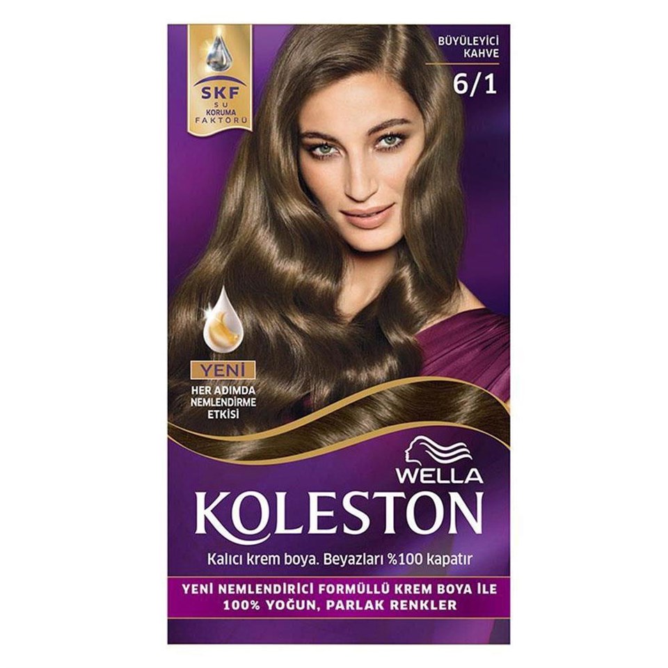 KOLESTON SET SAÇ BOYASI BÜYÜLEYİCİ KAHVE 6/1