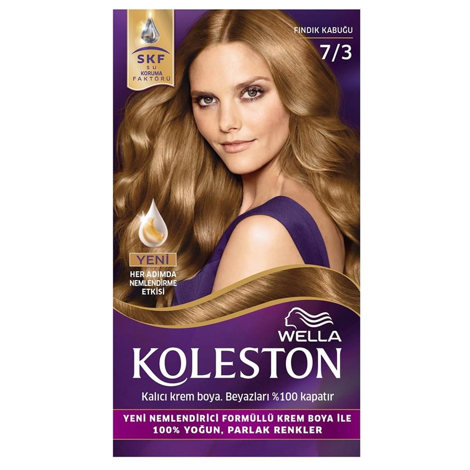KOLESTON SET SAÇ BOYASI FINDIK KABUĞU 7/3