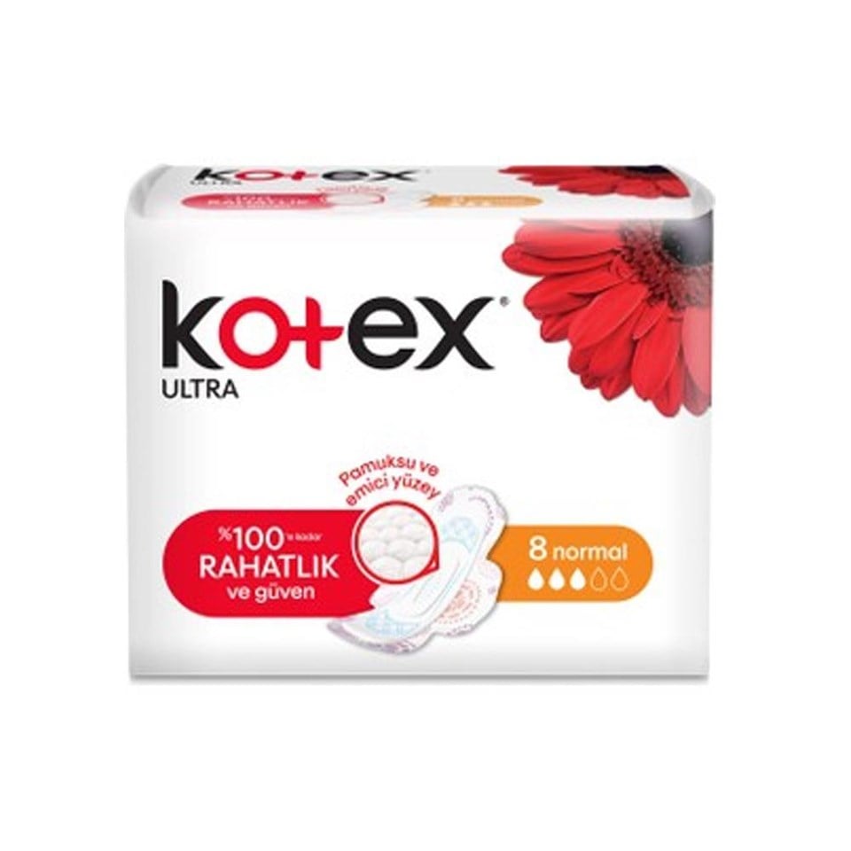 KOTEX ULTRA PED NORMAL 8 ADET
