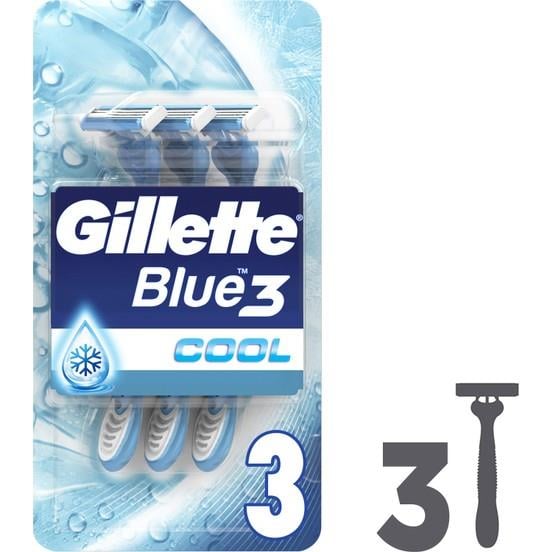Kullan At Tıraş BıçaklarıGİLLETTEGİLLETTE BLUE3 COOL KULLAN AT TIRAŞ BIÇAĞI 3'LÜ