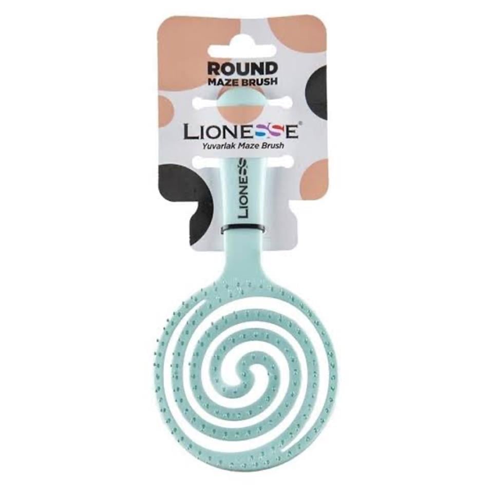 LİONESSE YUVARLAK MAZE BRUSH 6458 MAVİ