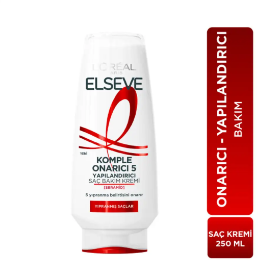 LOREAL ELSEVEL'ORÉAL PARİS ELSEVE KOMPLE ONARICI 5 YAPILANDIRICI SAÇ BAKIM KREMİ 250 ML