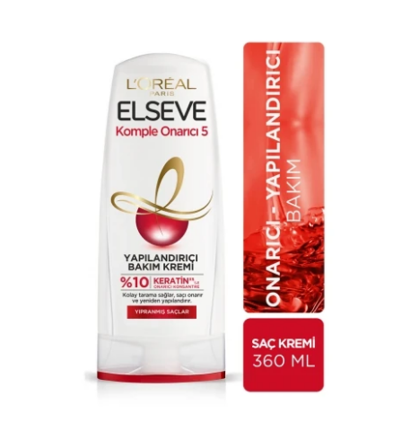 LOREAL ELSEVEL'ORÉAL PARİS ELSEVE SAÇ KREMİ KOMPLE ONARICI 5 360 ML