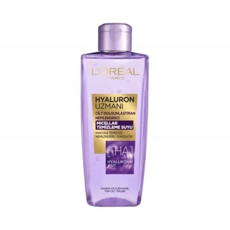 L'OREAL PARİS HYALURON UZMANI MAKYAJ TEMİZLEME SUYU MİCELLAR 200 ML