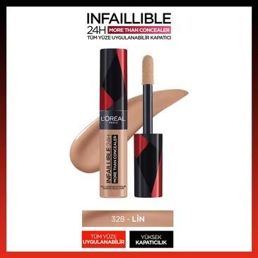 LOREAL PARİS MAKE-UPL'ORÉAL PARIS INFAILLIBLE 24H TÜM YÜZE UYGULANABILIR KAPATICI - 328 LIN