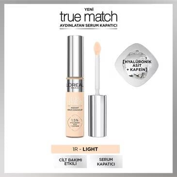 LOREAL PARİS MAKE-UPLOREAL PARİS TRUE MATCH AYDINLATAN SERUM KAPATICI 1R