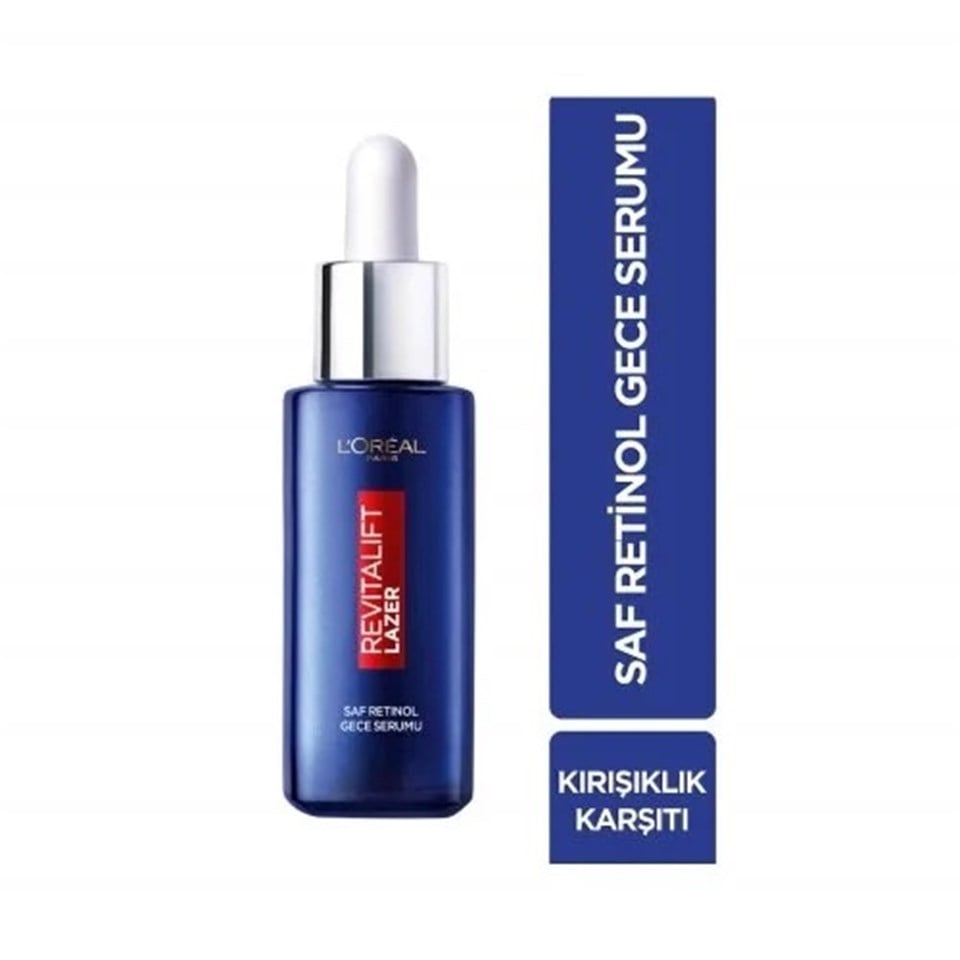 LOREAL PARİS REVİTALİFT LAZER SAF RETİNOL GECE SERUMU 30 ML