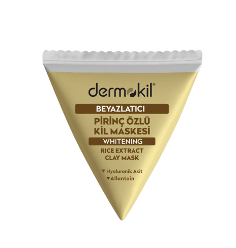 MaskelerDERMOKİLDERMOKİL BEYAZLATICI PİRİNÇ ÖZLÜ KİL MASKESİ 9 ML