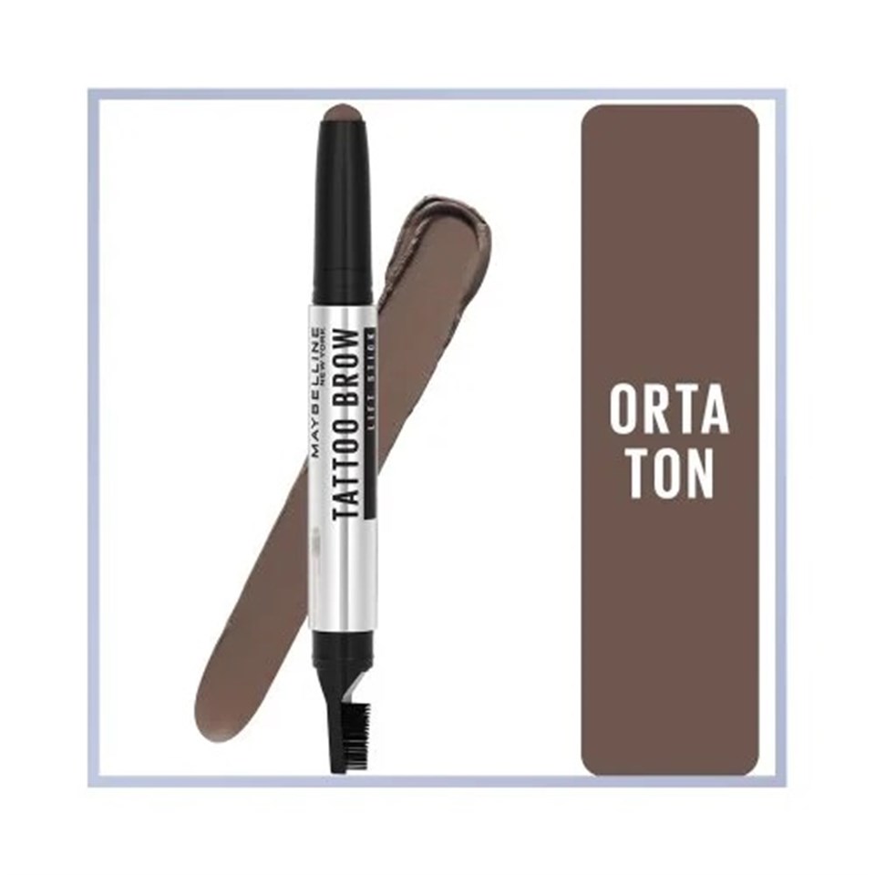 MAYBELLİNE NEW YORK TATTO BROW LİFT KAŞ KALEMİ -03 MEDİUM BROWN 