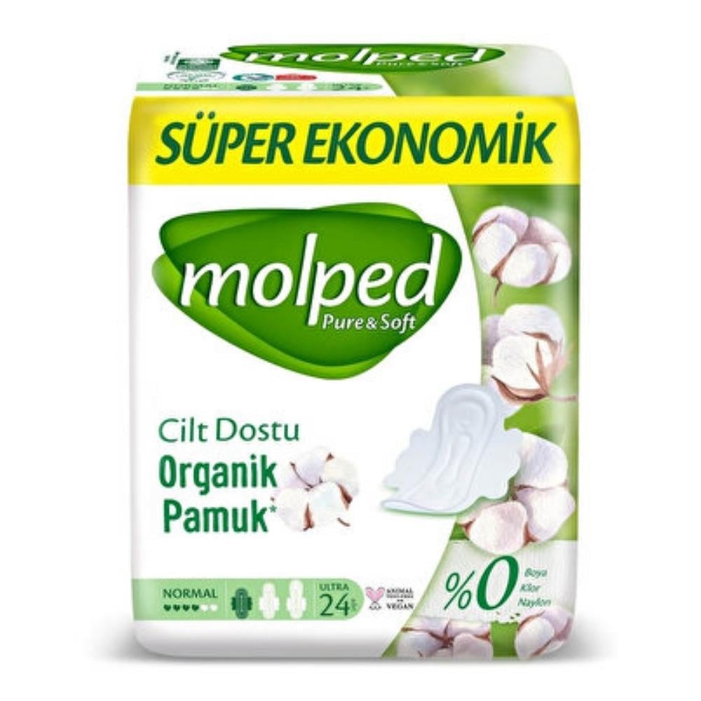 MOLPEDMOLPED PURE & SOFT SÜPER EKO NORMAL 24'LÜ