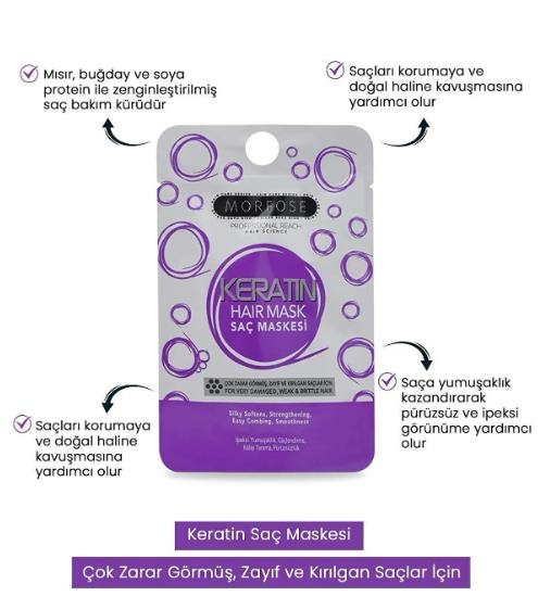 MORFOSE KERATİN SAÇ MASKESİ 25 ML