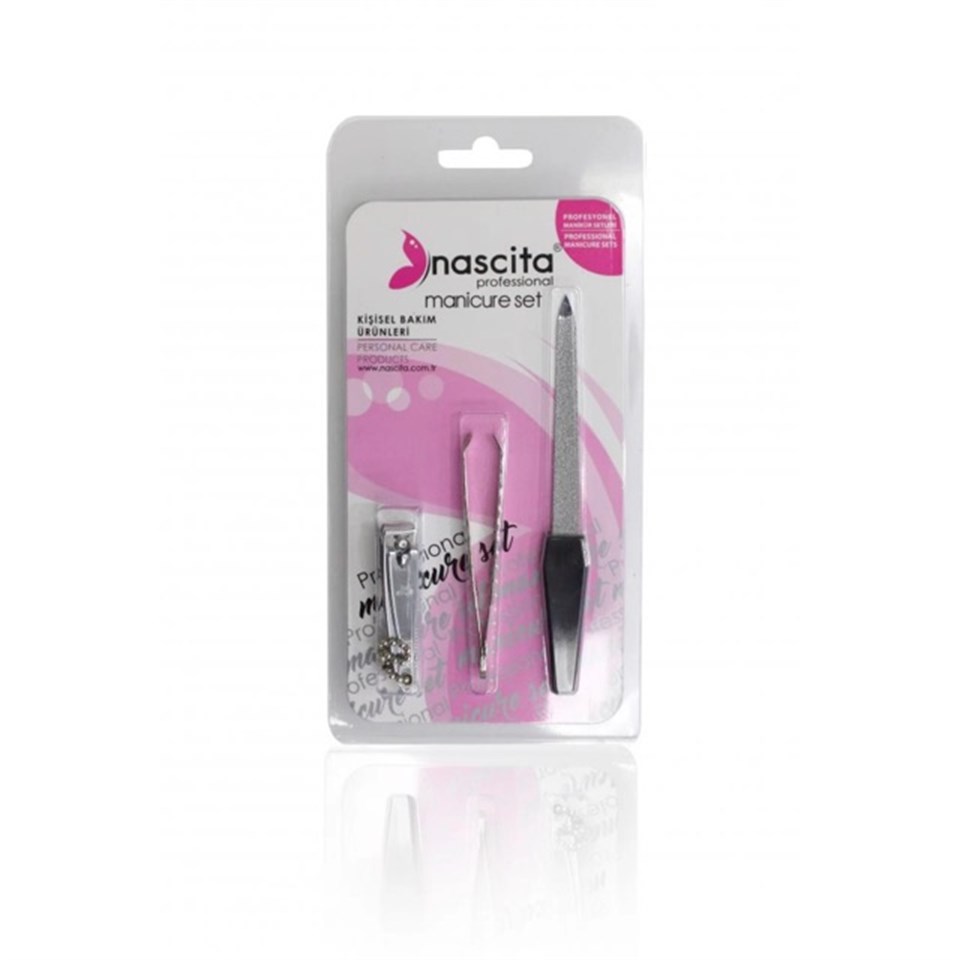 NASCİTA 3'LÜ MANİKÜR SETİ NASMNKSET013