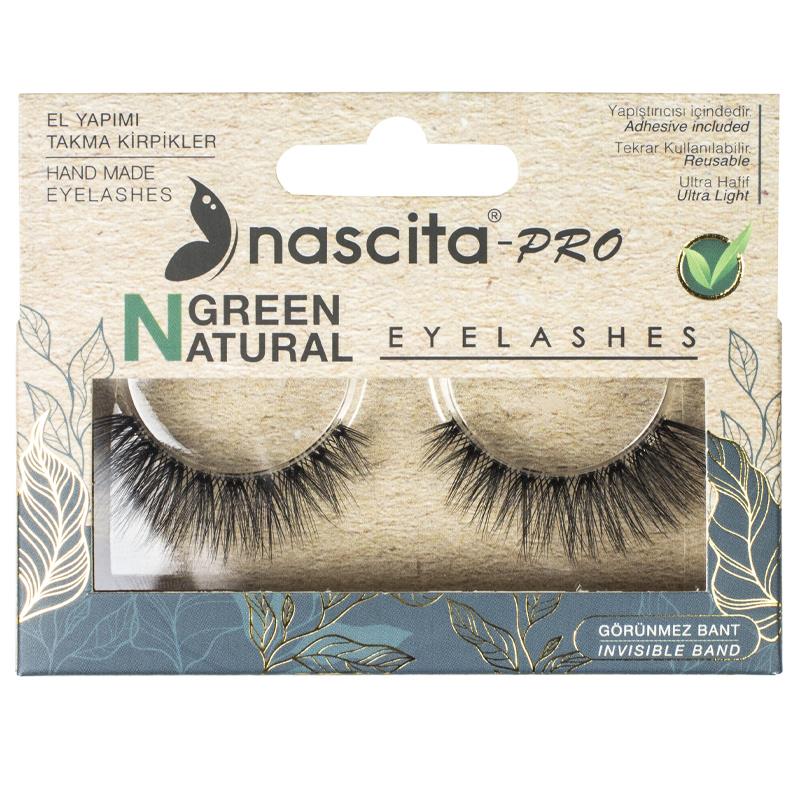 NASCİTA GREEN NATURAL VEGAN TAKMA KİRPİK 112