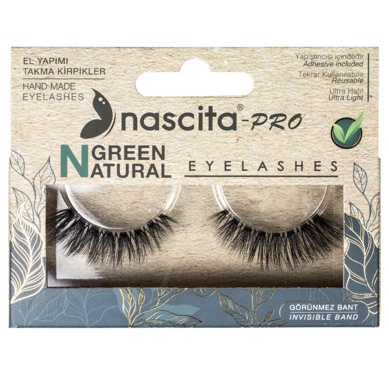 NASCİTA GREEN NATURAL VEGAN TAKMA KİRPİK 110