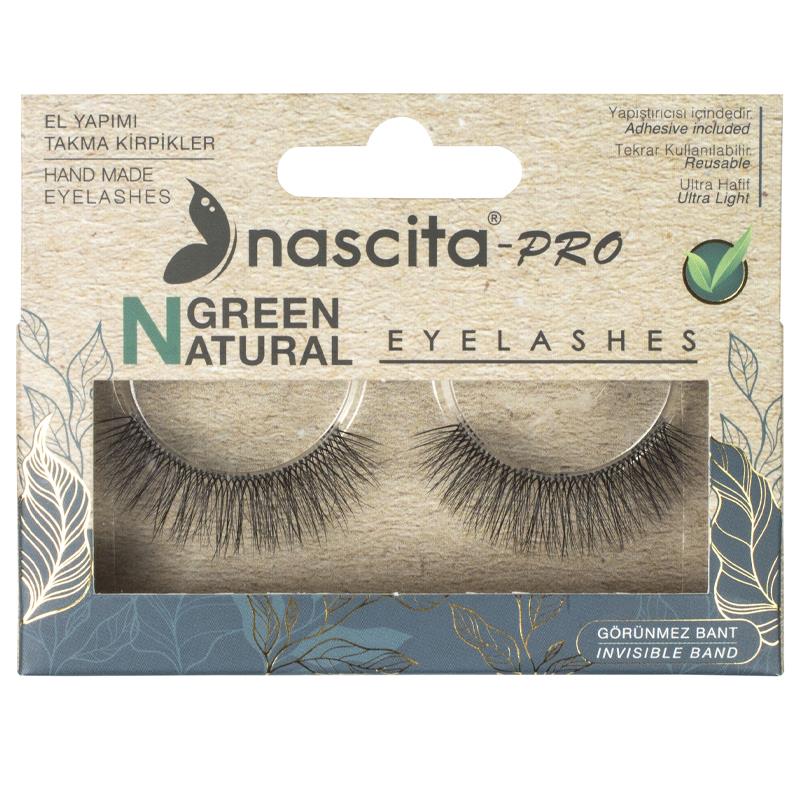 NASCİTA GREEN NATURAL VEGAN TAKMA KİRPİK 111