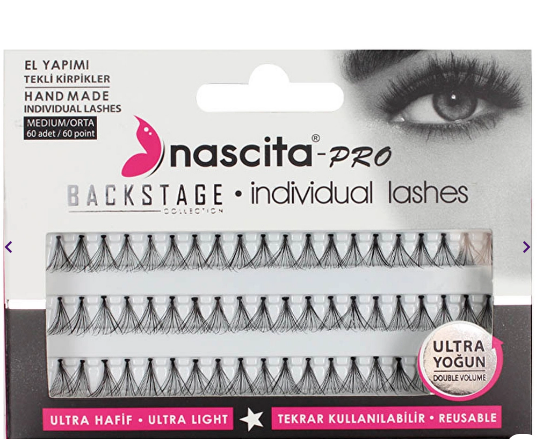 NASCİTANASCİTA BACKSTAGE TAKMA KİRPİK MEDİUM 60'LI