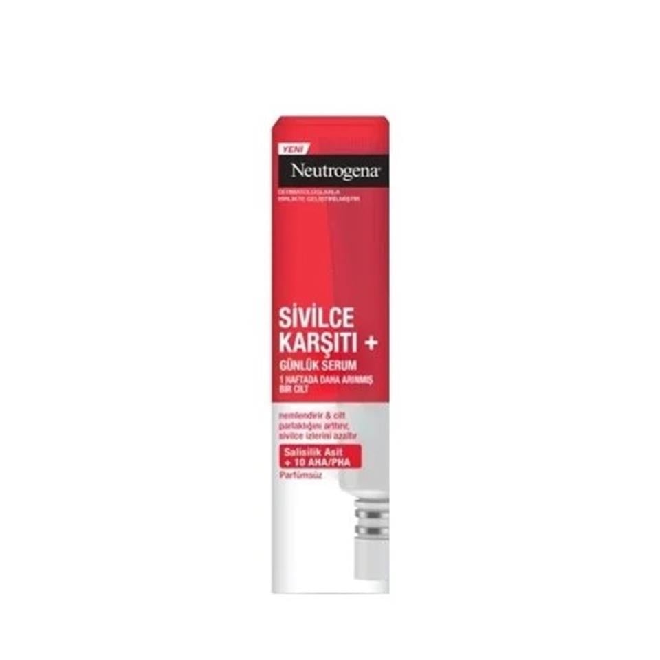 NEUTROGENA SİVİLCE KARŞITI + GÜNLÜK SERUM 50ML