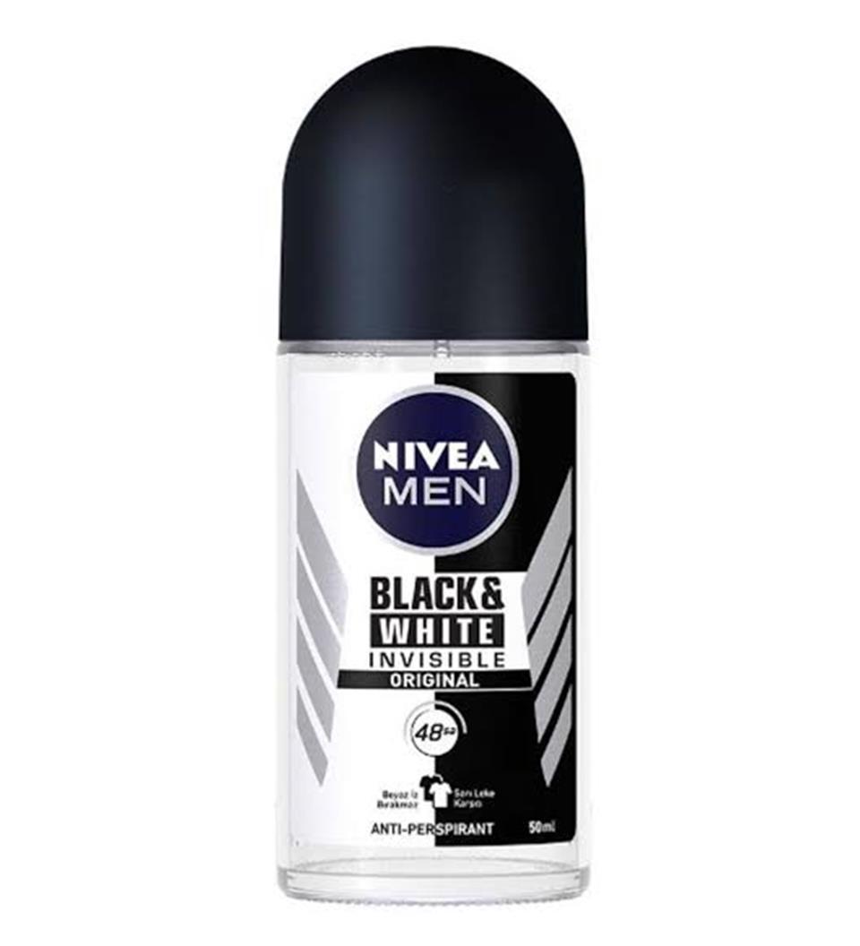 NIVE İNVİSBLE FOR BLACK&WHITE ROLL ON DEO 50ML