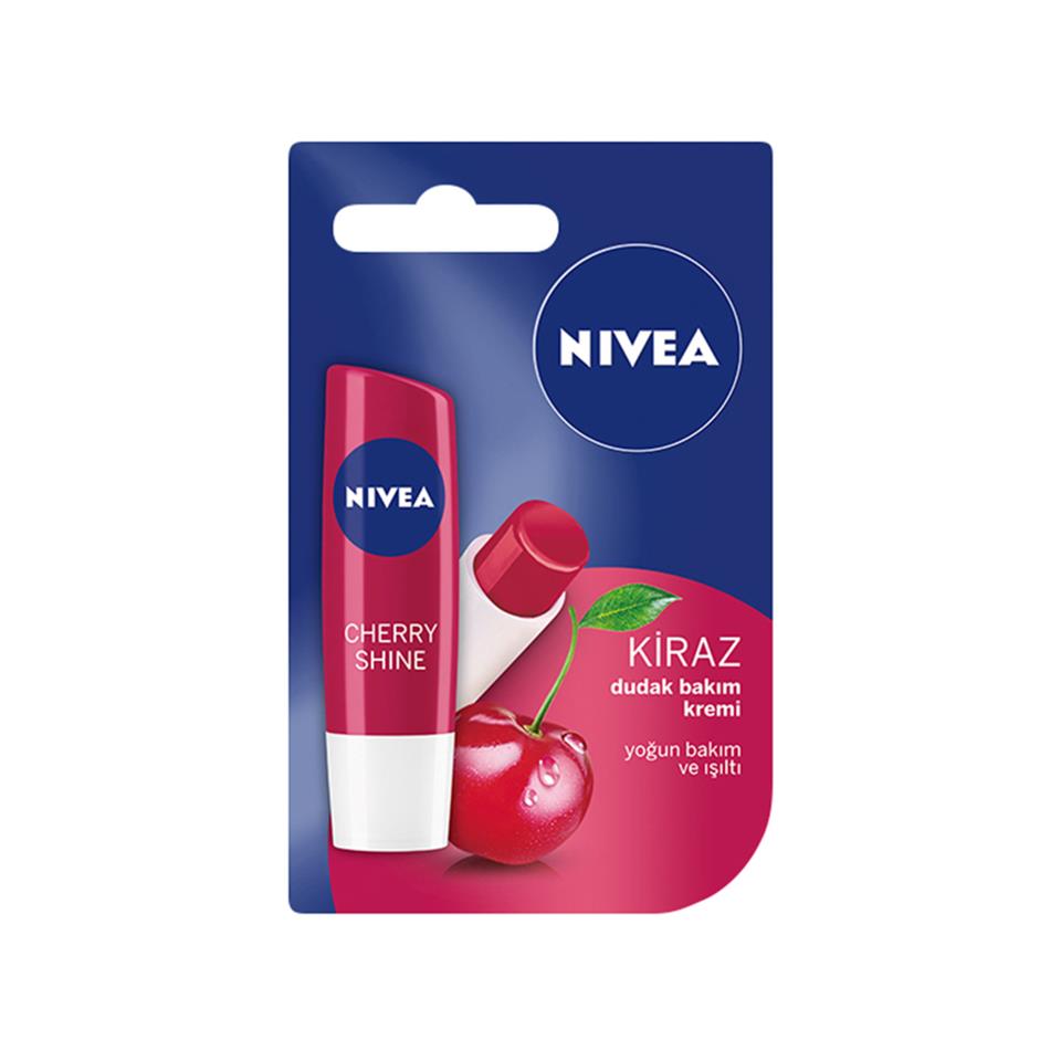 NIVEA 24 SAAT NEM KİRAZ DUDAK NEMLENDİRİCİ