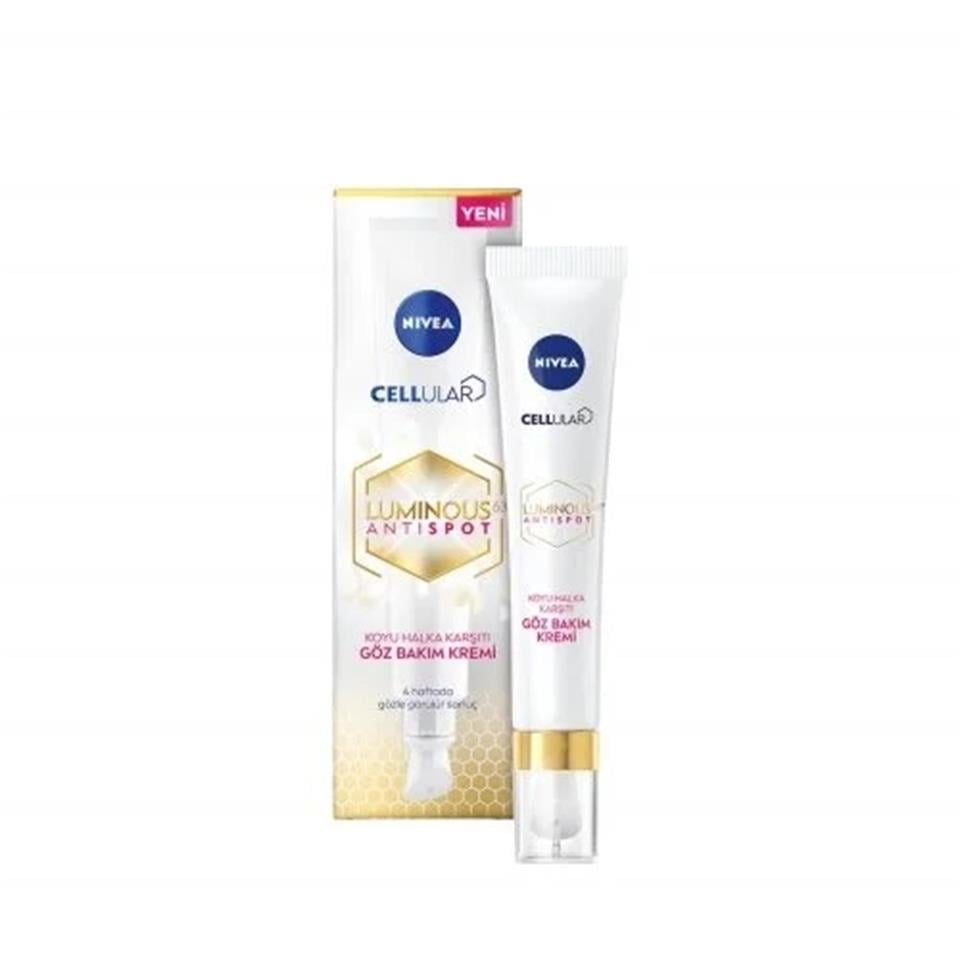 NİVEA LUMİNOUS630 KOYU HALKA KARŞITI GÖZ BAKIM KREMİ 15 ML