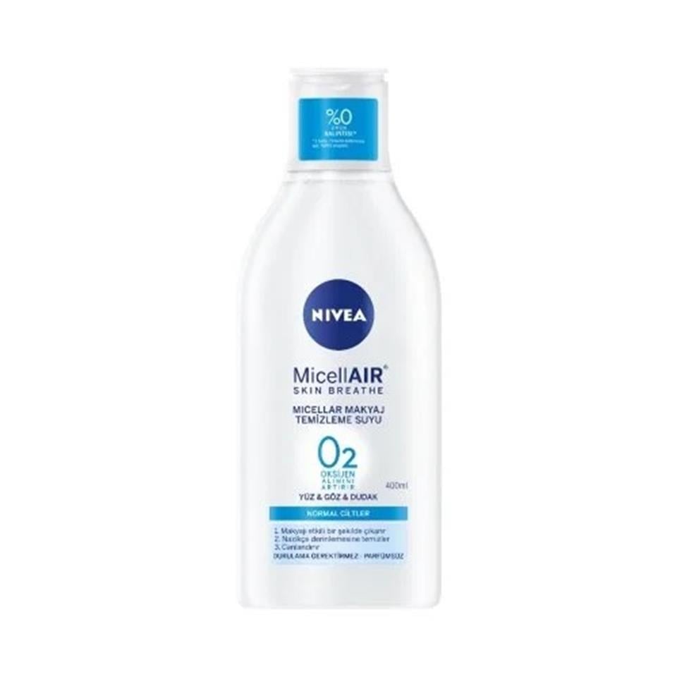 NIVEA MİCELLAIR MAKYAJ TEMİZLEME SUYU NORMAL CİLT BAKIMLER 400ML 
