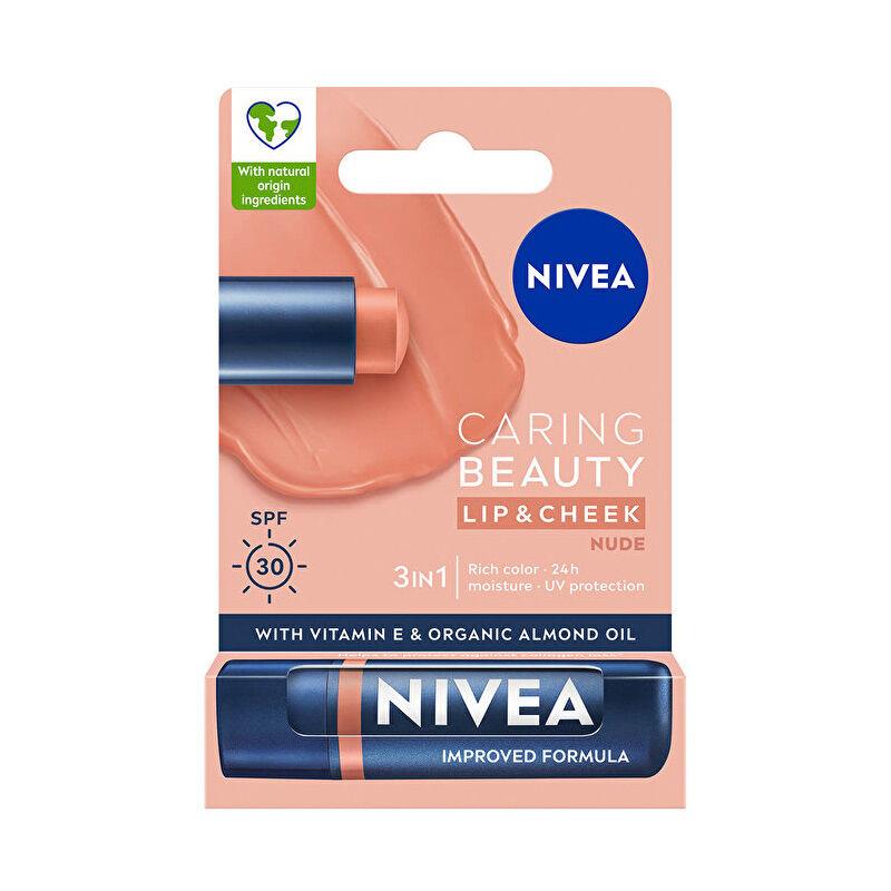 NİVEANİVEA RENKLİ DUDAK BAKIM KREMİ NUDE 4,8 GR