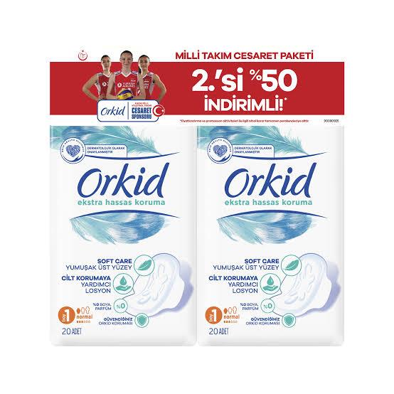 ORKİDORKİD ESKTRA HASSAS KORUMA - NORMAL PED 40 ADET