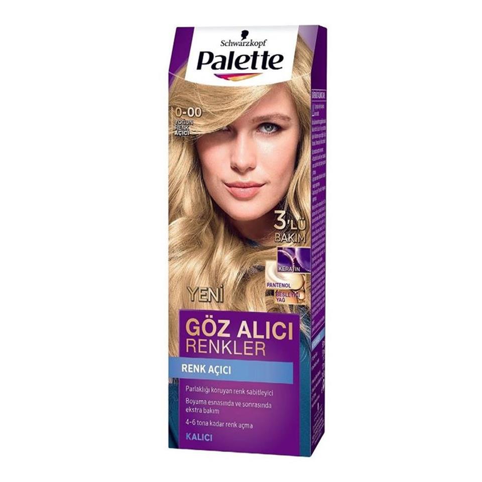 PALETTE BASİC SÜPER AÇIK SARI 0-00 