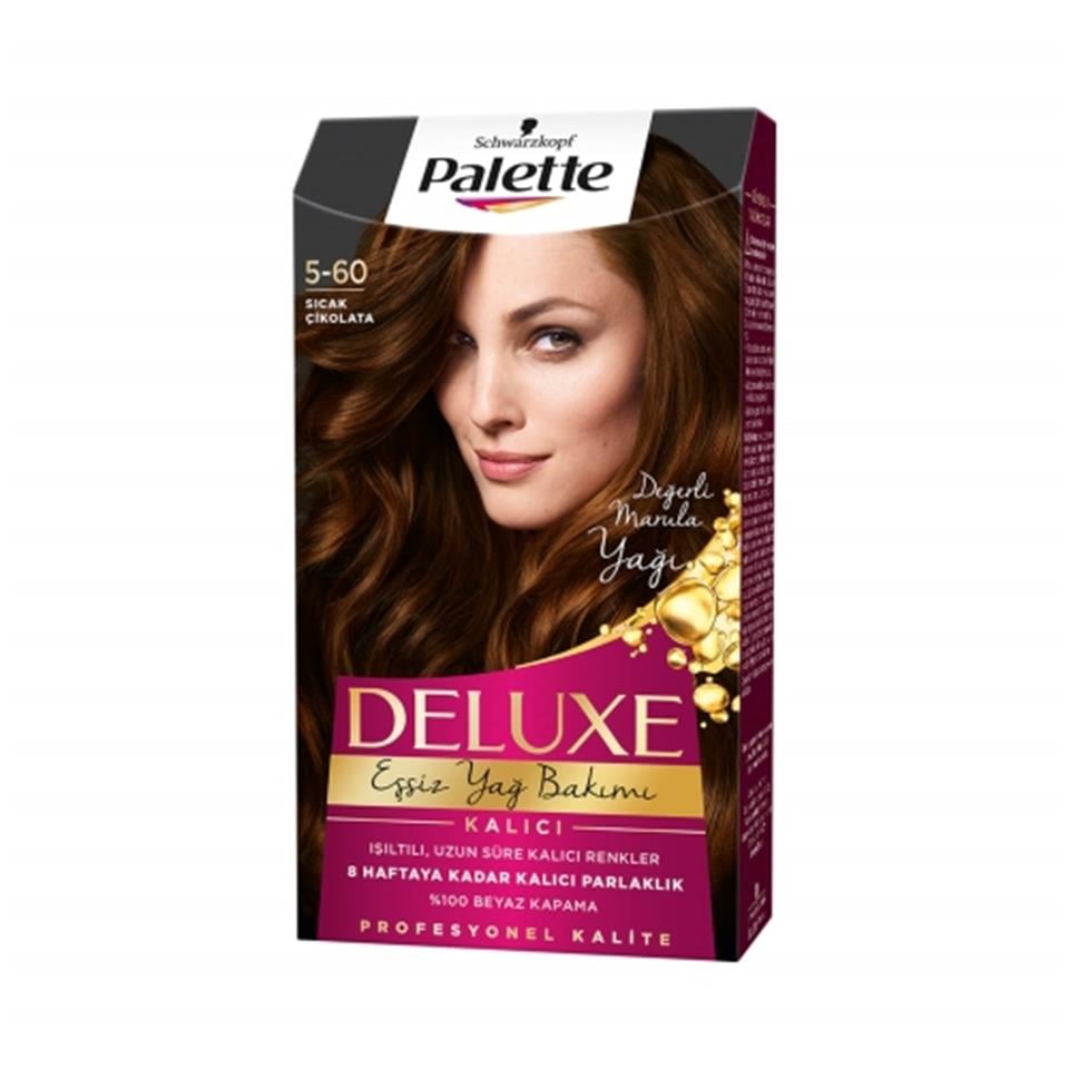 PALETTE DELUXE YAĞ BAKIMLI SAÇ BOYASI 5,60 SICAK ÇİKOLATA