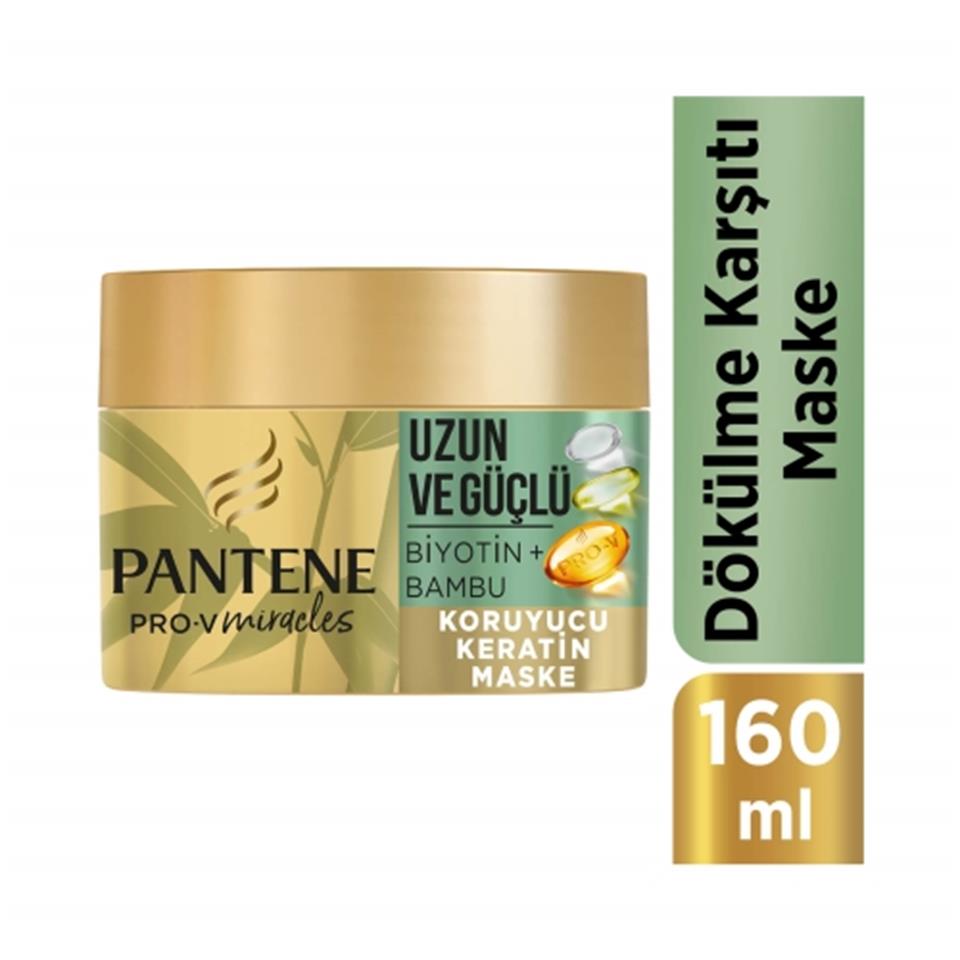 PANTENE BAMBU VE BİOTİNLİ SAÇ MASKESİ 160 ML