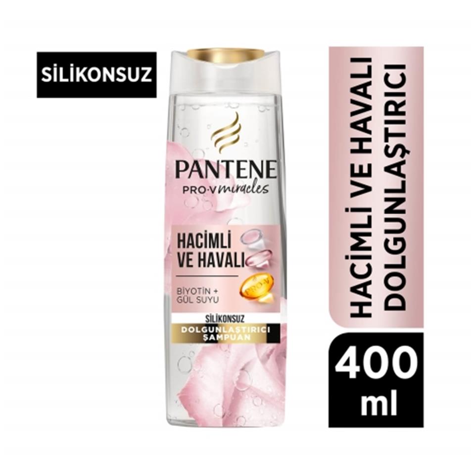 PANTENE PRO-V MİRACLES ŞAMPUAN PURELİFT ROSE WATER 400 ML