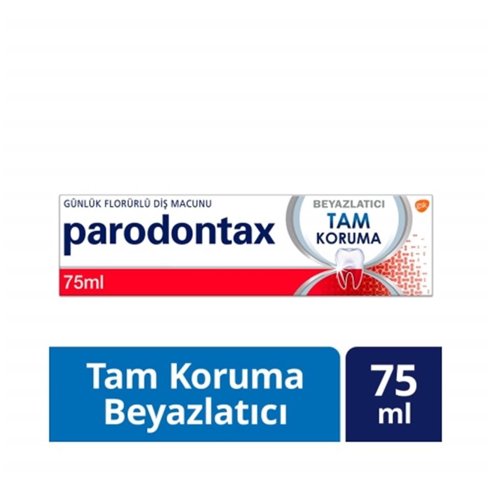 PARODONTAX BEYAZLATICI TAM KORUMA DİŞ MACUNU 75ML