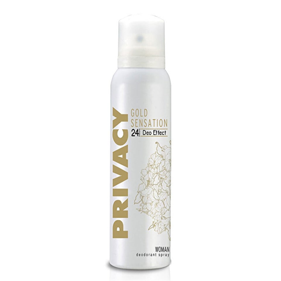 PRİVACY WOMEN GOLD SENSATİON DEODORANT 150 ML