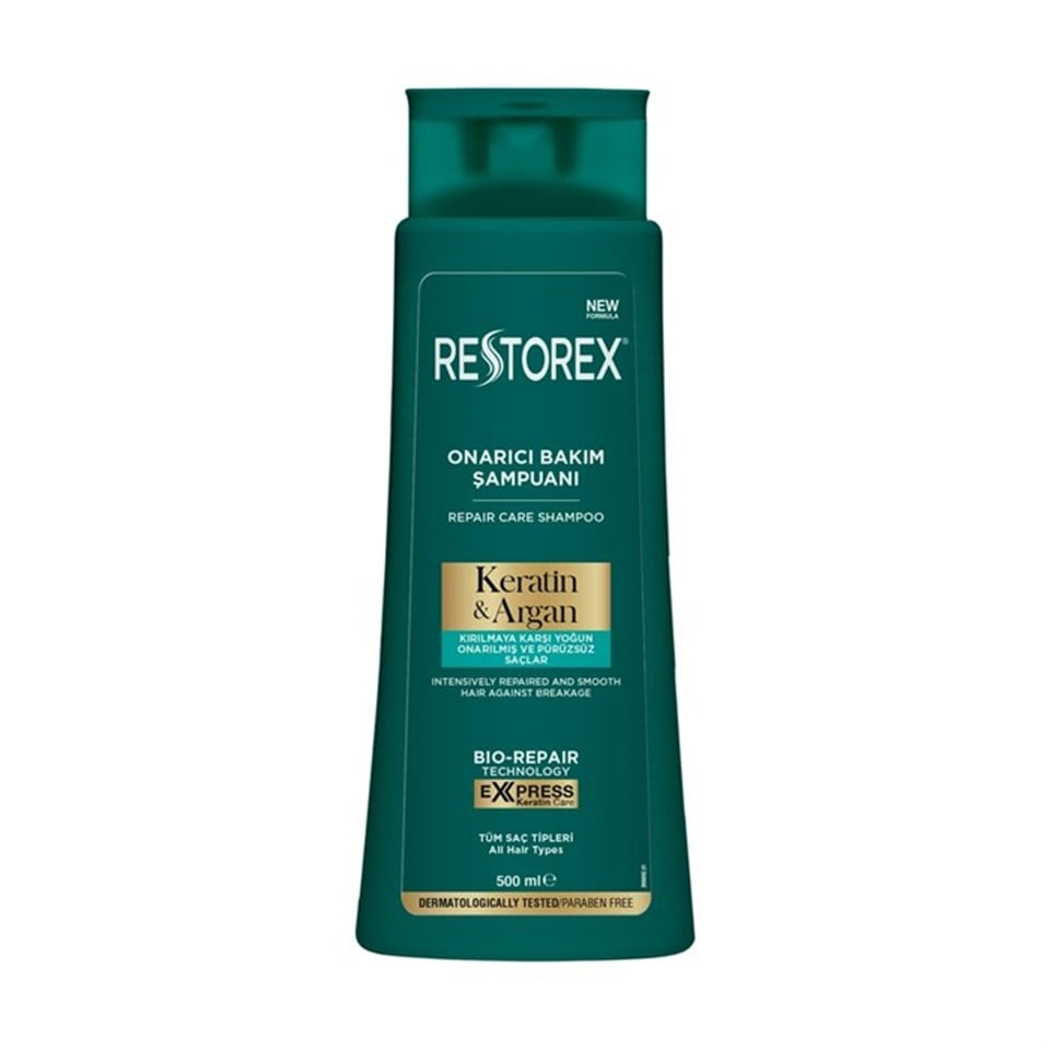 RESTOREX KERATİN&ARGAN ŞAMPUAN 500ML