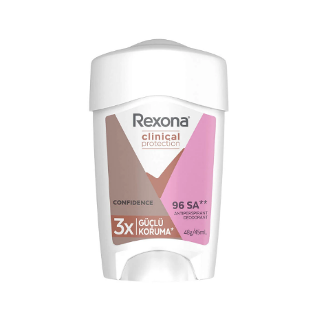 REXONAREXONA CLİNİCAL PROTECTİON KADIN STİCK DEODORANT CONFİDENCE 45 ML