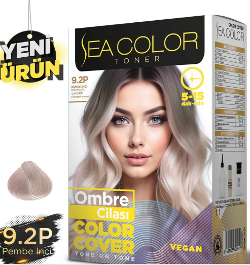 SEA COLORSEA COLOR TONER OMBRE CİLASI 9.2P PEMBE İNCİ