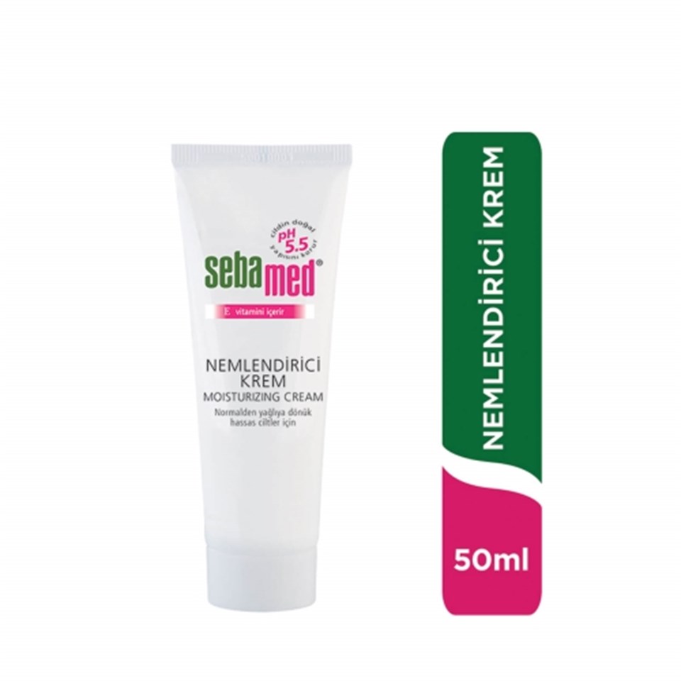 SEBAMED NEMLENDİRİCİ KREM TÜP GÜNDÜZ KREMİ 50 ML