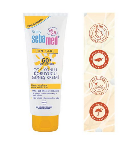 SEBAMEDSEBAMED SUN BEBE GÜNEŞ KREMİ SPF 50+ 75 ML