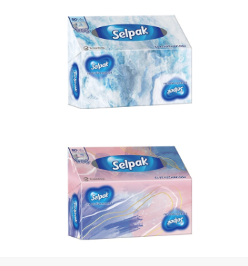 SELPAKSELPAK EL VE YÜZ HAVLUSU 80'Lİ (ASORTİLİ)
