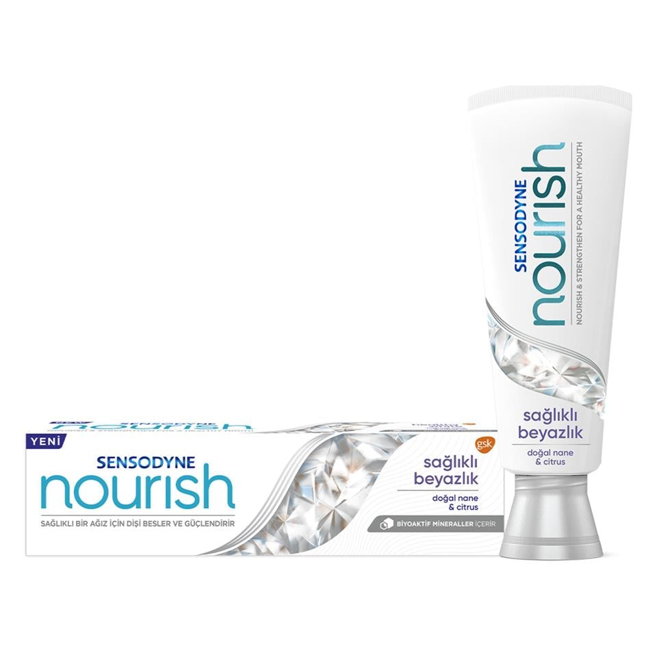 SENSODYNE NOURİSH SAĞLIKLI BEYAZLATICI DİŞ MACUNU 75 ML