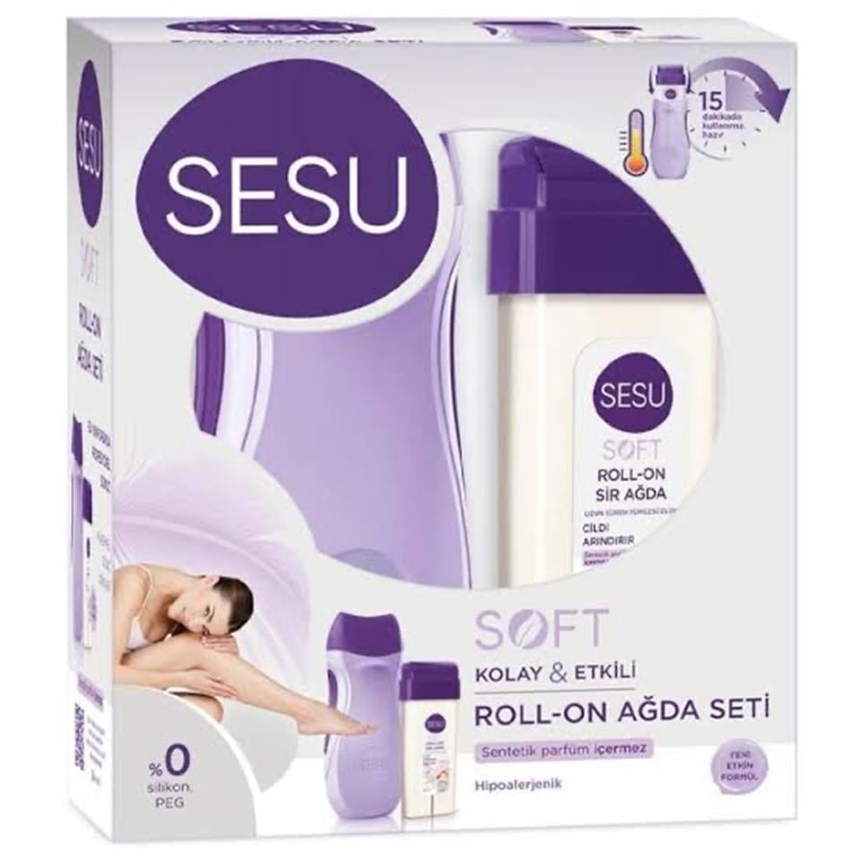 SESU ISITICILI SET ROLL ON AĞDA MAKİNESİ SETİ SOFT